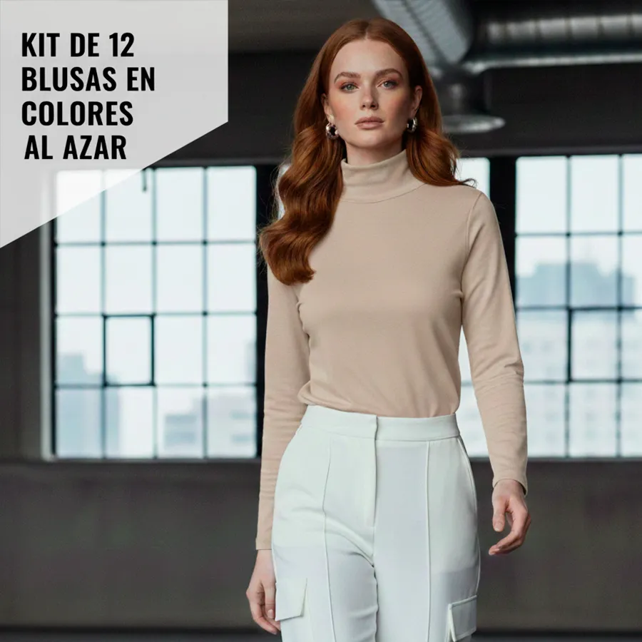 POLO-UNI-N KIT DE 12 BLUSAS 8064